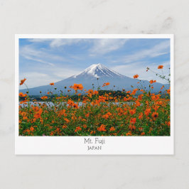 Personalized, Mount Fuji, Japan Postkarte
