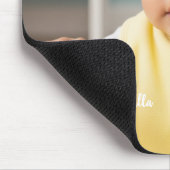 Personalized Mouse Pad - A Touch of Love  Mousepad (Ecke)