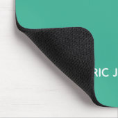 Personalized Mouse Pad, Rustic Elegant Style Mousepad (Ecke)