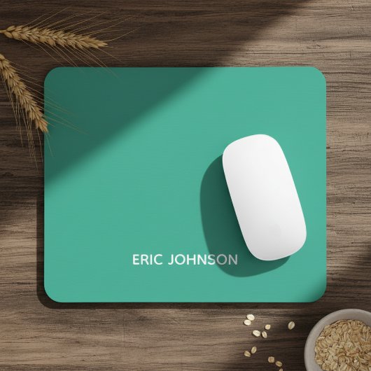 Personalized Mouse Pad, Rustic Elegant Style Mousepad