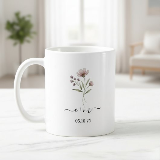 Personalized Mr & Mrs coffee mugs, Engagement  Kaffeetasse