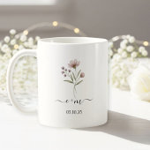 Personalized Mr & Mrs coffee mugs, Engagement  Kaffeetasse