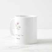 Personalized Mr & Mrs coffee mugs, Engagement  Kaffeetasse (Vorderseite Links)