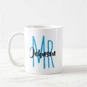 Personalized Mr. & Mrs. Mug Gift for Her and Him Kaffeetasse (Links)