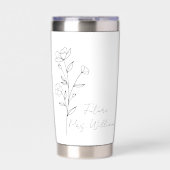 Personalized Mrs Gifts for the bride to be cup wit Thermobecher (Vorderseite)