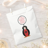 Personalized Ms. Penguin Albania Paper Geschenktütchen (Ausgeschnitten)