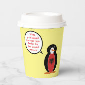 Personalized Ms. Penguin Armenia Party Pappbecher (Vorderseite)