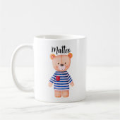 Personalized Mug Bear with Name Kaffeetasse (Links)