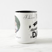 Personalized mug for dad with photo with dad. tasse (Zentrum)