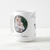 Personalized mug for dad with photo with dad. tasse (Vorderseite Links)