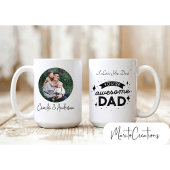 Personalized mug for dad with photo with dad. tasse
