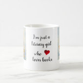Personalized Mug "Literary Girl" Kaffeetasse (Mittel)