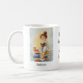 Personalized Mug "Literary Girl" Kaffeetasse