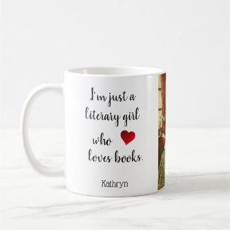 Personalized Mug "Literary Girl" Kaffeetasse