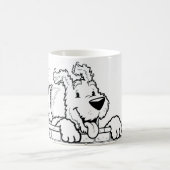 Personalized mug with a dog design kaffeetasse (Mittel)