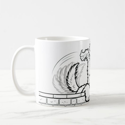 Personalized mug with a dog design kaffeetasse (Links)