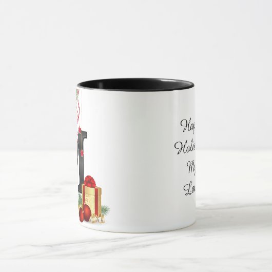 Personalized Mug with Letter Tasse (Zentrum)