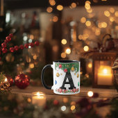 Personalized Mug with Letter Tasse