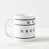 personalized Mugs With Names Kaffeetasse (Links)
