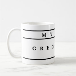 personalized Mugs With Names Kaffeetasse