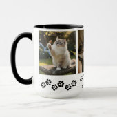Personalized Multi-Photo Pet Lover Mug  Tasse (Links)
