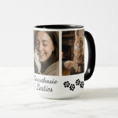 Personalized Multi-Photo Pet Lover Mug  Tasse (VorderseiteRechts)