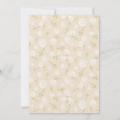 Personalized Multicolor Light Bubbles Sweet 16  Einladung (Rückseite)