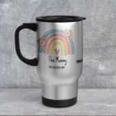 Personalized Mum's Rainbow & Floral Mug Reisebecher