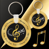 Personalized Music Party Favors for Any Occasion Schlüsselanhänger