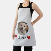 Personalized My Dog Photo & Name Apron Schürze (InSitu)