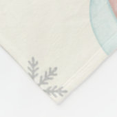 Personalized My First Christmas Name Keepsake  Fleecedecke (Ecke)
