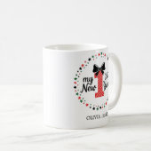 Personalized My First New Year Mug – Custom Name Kaffeetasse (VorderseiteRechts)