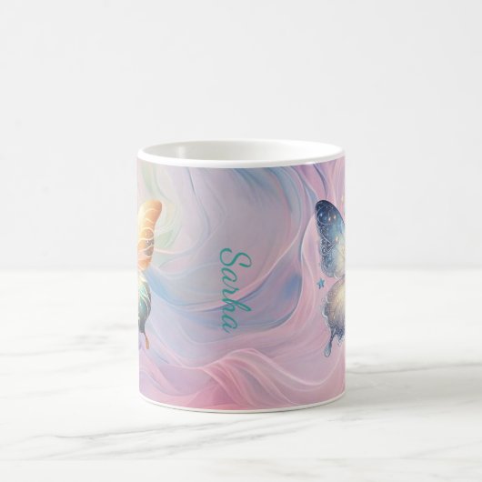 Personalized Mystic Butterfly Mug Kaffeetasse (Mittel)