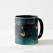 Personalized Mystic Butterfly Mug Tasse (VorderseiteRechts)