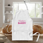 Personalized name baking apron for women schürze