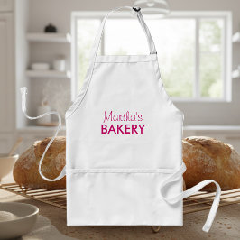 Personalized name baking apron for women schürze