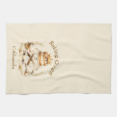 Personalized Name Baking Queen Geschirrtuch (Horizontal)