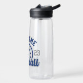 Personalized NAME Baseball Team Player Game Trinkflasche (Links)