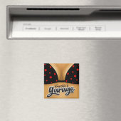 Personalized NAME Bikini Babe Girl Man Cave Garage Magnet (In Situ (Geschirrspüler))