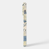 Personalized Name Blue Wildflowers iPhone Hülle (Linke Seite)