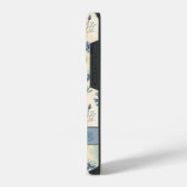 Personalized Name Blue Wildflowers iPhone Hülle (Linke Seite)