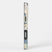 Personalized Name Blue Wildflowers iPhone Hülle (Rechte Seite)