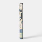 Personalized Name Blue Wildflowers iPhone Hülle (Linke Seite)
