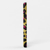 Personalized Name Chic Gold Glitter Black Leopard  Case-Mate iPhone Hülle (Hinten/Rechts)