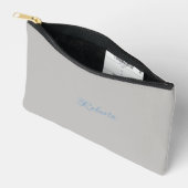 Personalized Name Clutch for Her Zubehörtasche (Offen)