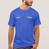 Personalized Name Company Volunteer T-Shirt (Vorderseite)