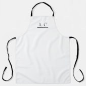 Personalized name, Custom barista apron Schürze (Vorderseite)