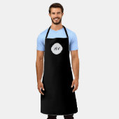 Personalized name, Custom barista apron Schürze (Getragen)