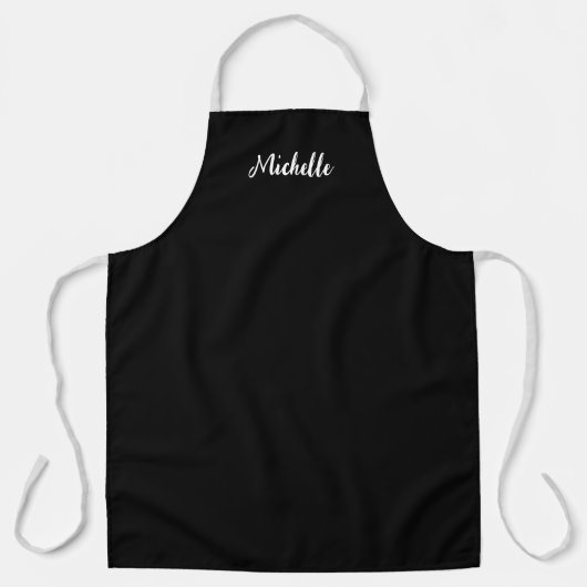 Personalized name, Custom barista apron Schürze (Vorderseite)