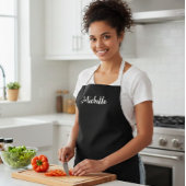 Personalized name, Custom barista apron Schürze